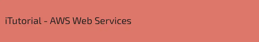 iTutorial - AWS Web Services